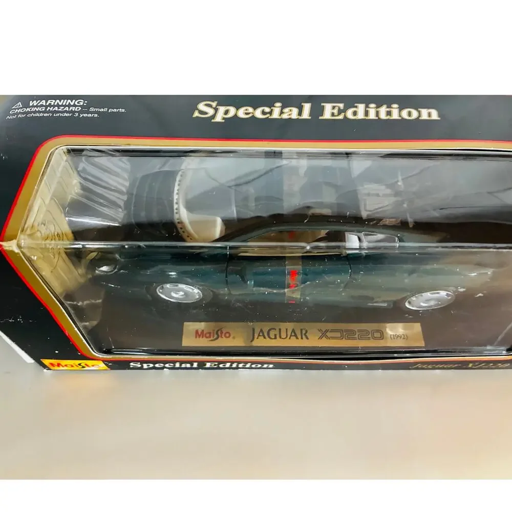 Maisto Jaguar XJ220 1992 Special Edition 1:18 Scale Diecast Model Car Green DAD